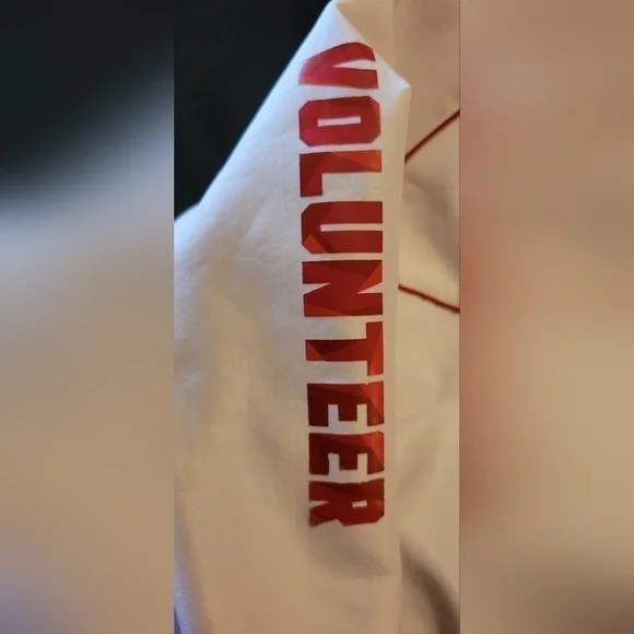 Men's White Super Bowl LIII Team ATL Voluteer Weatherproof Hoodie Size L Atlanta - Picture 8 of 10